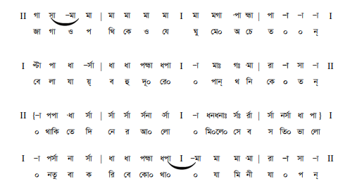 রজনীকান্ত সেনের স্বদেশি গানের সুর বিশ্লেষণ