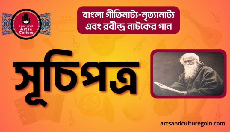 বাংলা গীতিনাট্য-নৃত্যানাট্য এবং রবীন্দ্র নাটকের গান এর সূচিপত্র