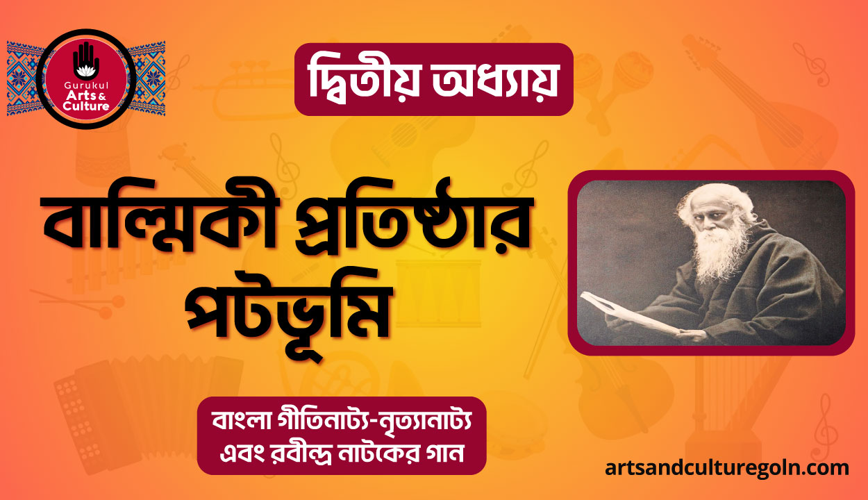বাল্মিকী প্রতিষ্ঠার পটভূমি