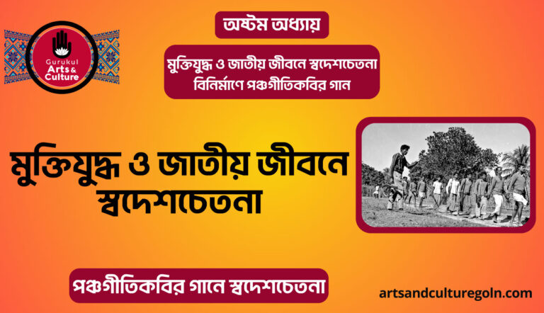 মুক্তিযুদ্ধ ও জাতীয় জীবনে স্বদেশচেতনা