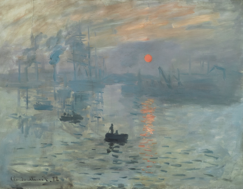 সূর্যোদয়, অন্তর্মুদ্রা (Impression, soleil levant) - অস্কার-ক্লোদ মোনে